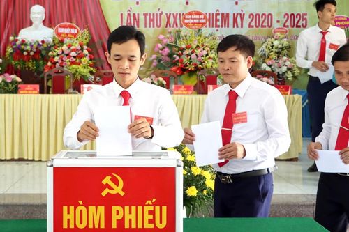 Phù Ninh hoàn thành đại hội Đảng cấp cơ sở