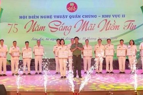 Bế mạc Hội diễn nghệ thuật quần chúng CAND lần thứ XI năm 2020 – Khu vực II