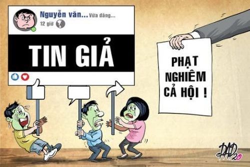 Nghiêm cấm sử dụng không gian mạng để thực hiện hành vi đăng tải thông tin sai sự thật
