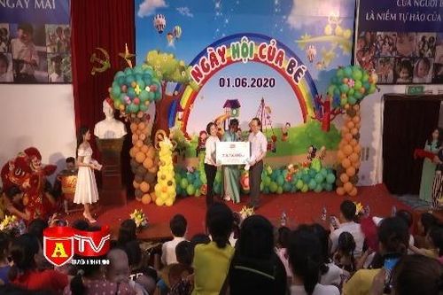 Rộn ràng 'Ngày hội của bé' tại bệnh viện Nhi Trung Ương