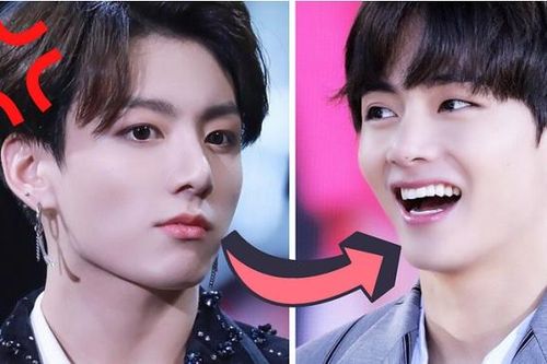 Làm đổ nước vào Jungkook, V BTS còn phản ứng lầy lội thế này