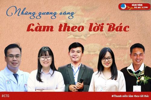 Những gương sáng thanh niên làm theo lời Bác