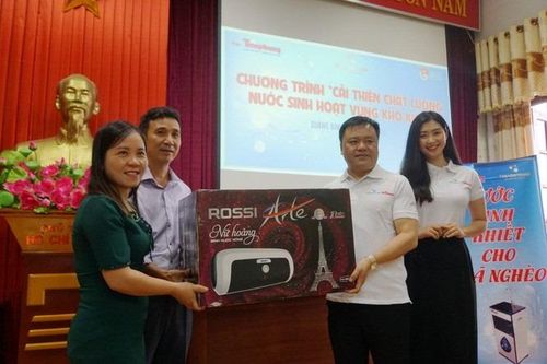 Tập đoàn Tân Á Đại Thành mang nước sạch về vùng khó khăn