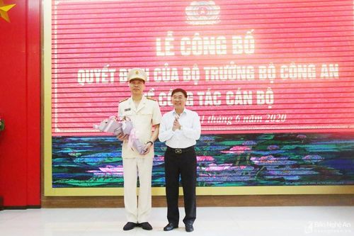 Nghệ An có tân Phó Giám đốc Công an tỉnh