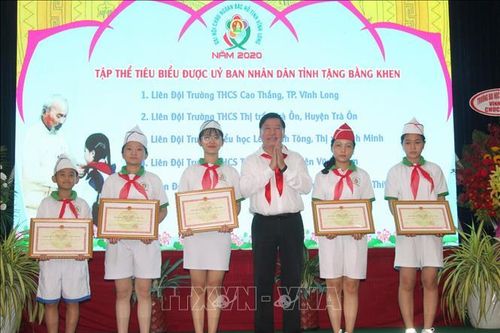 Vĩnh Long quan tâm phát triển phong trào thiếu nhi