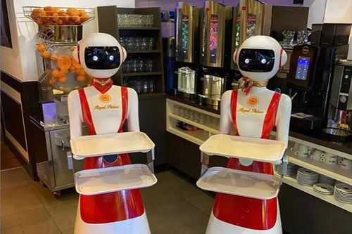 Nhà hàng dùng robot để ngăn ngừa virus Corona lây cho thực khách