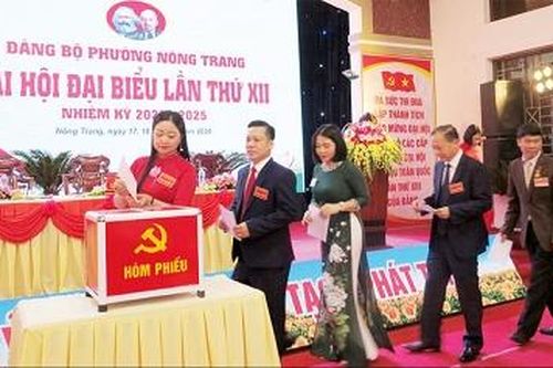 Đảng bộ TP Việt Trì: 40/53 Đảng bộ cấp cơ sở đã hoàn thành đại hội Đảng