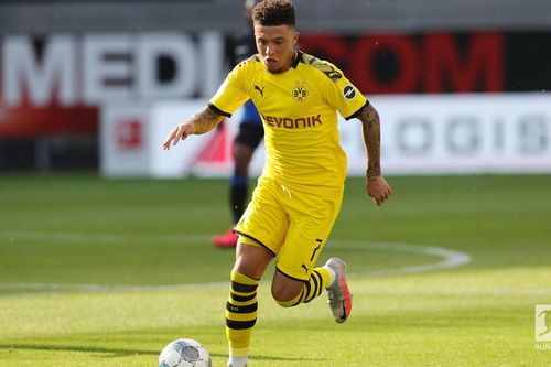 Kết quả Bundesliga: Sancho lập hattrick, Dortmund nuôi hi vọng bám đuổi Bayern