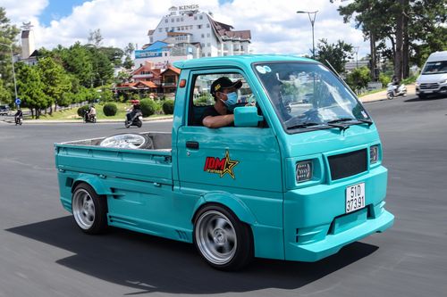 Xe tải nhỏ Suzuki Carry độ widebody tại TP.HCM