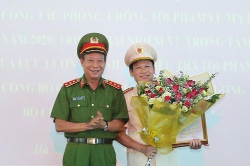 Bổ nhiệm Cục trưởng Cục Cảnh sát điều tra tội phạm về ma túy