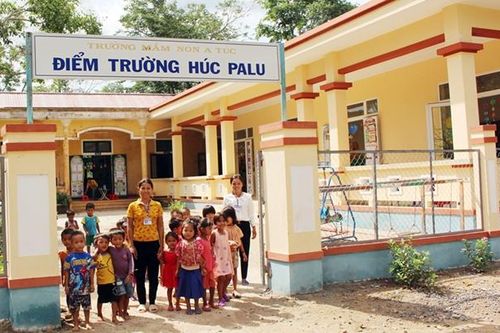 Nhiều sáng tạo xóa phòng học tạm