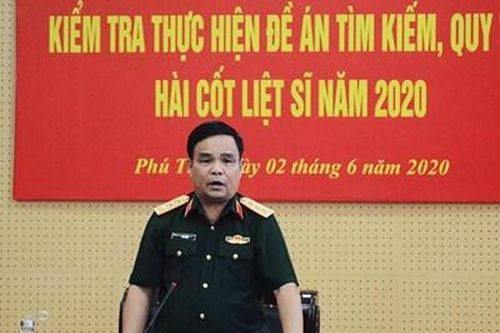 Ban Chỉ đạo Quốc gia 515 kiểm tra thực hiện Đề án tìm kiếm, quy tập hài cốt liệt sĩ tại Quân khu 2