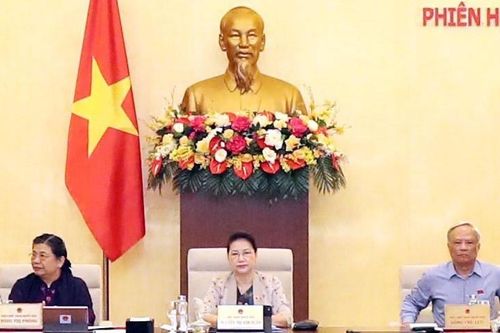 Bế mạc phiên họp thứ 45 của Ủy ban Thường vụ Quốc hội: Thảo luận, xem xét nhiều nội dung quan trọng
