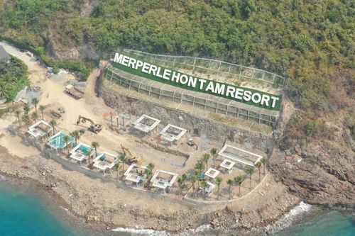 Xử phạt chủ dự án Hòn Tằm 117 triệu đồng vì lấp, lấn Vịnh Nha Trang