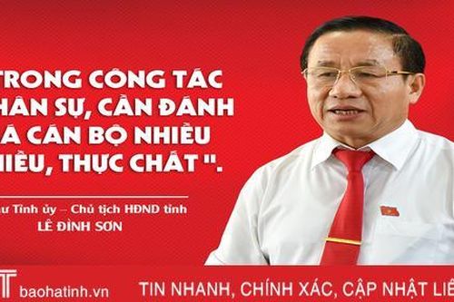 Hà Tĩnh kiên quyết chống chạy chức, chạy quyền trong công tác nhân sự đại hội