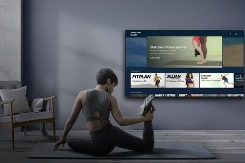 Samsung tích hợp ứng dụng sức khỏe lên TV