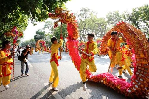 Thêm nhiều hoạt động văn hóa thể thao trên ''phố đi bộ'' hồ Hoàn Kiếm