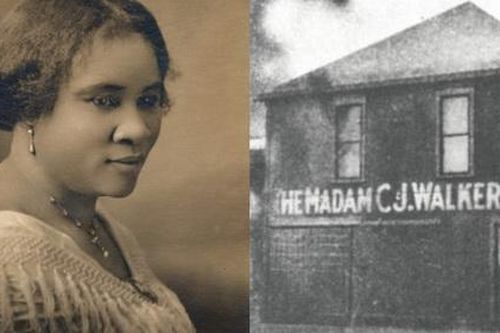 Con gái gia đình nô lệ, nguyên mẫu triệu phú Madam J.C Walker