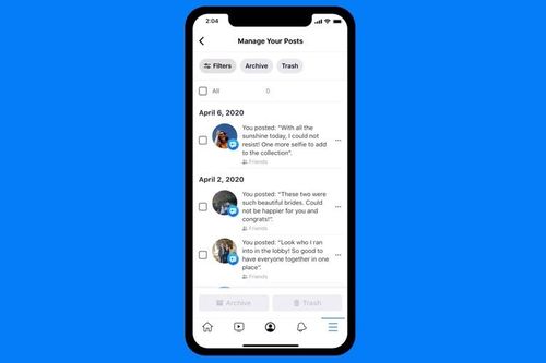 Facebook thêm tính năng dọn rác các bài đăng cũ