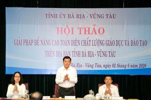 Bà Rịa – Vũng Tàu: Tổ chức Hội thảo Giải pháp nâng cao toàn diện chất lượng GD-ĐT