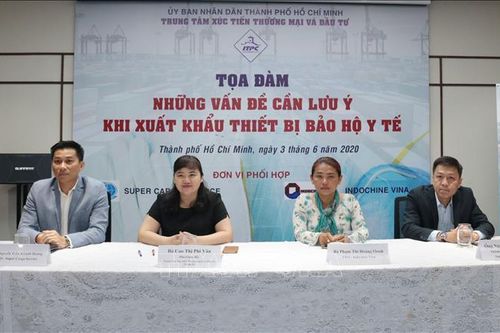 Tận dụng cơ hội đẩy mạnh xuất khẩu thiết bị bảo hộ y tế