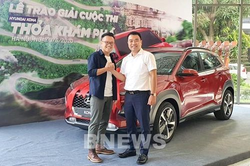 TC MOTOR trao giải cuộc thi 'KONA - Thỏa khám phá'