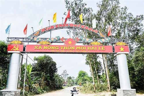 Phát huy vai trò của người dân trong xây dựng nông thôn mới ở Hải Lệ