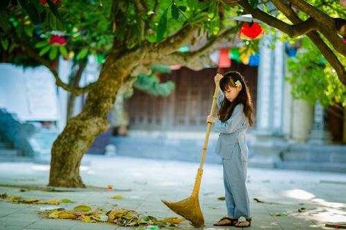 Những trải nghiệm từ việc quét chùa