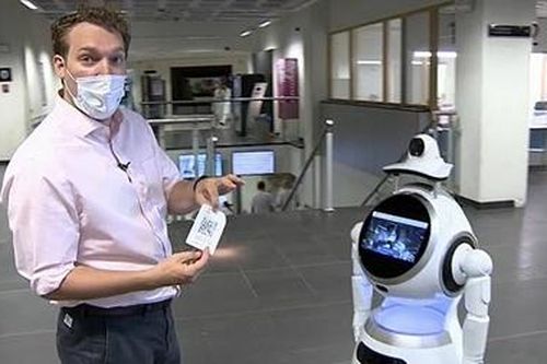 Bỉ đưa vào sử dụng robot sàng lọc sốt, hỗ trợ phát hiện COVID-19
