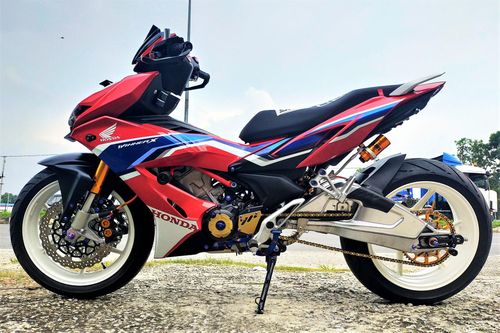 Honda Winner X độ phong cách phân khối lớn