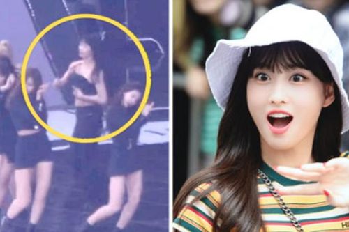 Thán phục cách Twice xử lý sự cố sân khấu vô cùng chuyên nghiệp