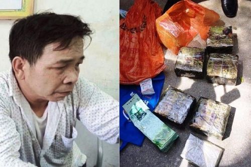 Nổ súng, truy bắt kẻ vận chuyển 5 kg ma túy ở Hà Tĩnh