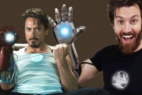 Đã có người tạo ra được chiếc găng tay Iron Man ngoài đời thực, có thể bắn tia plasma để cắt kim loại