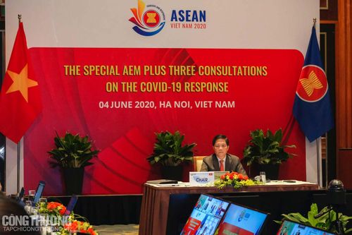 ASEAN+3 tăng cường gắn kết và chủ động ứng phó dịch bệnh Covid-19