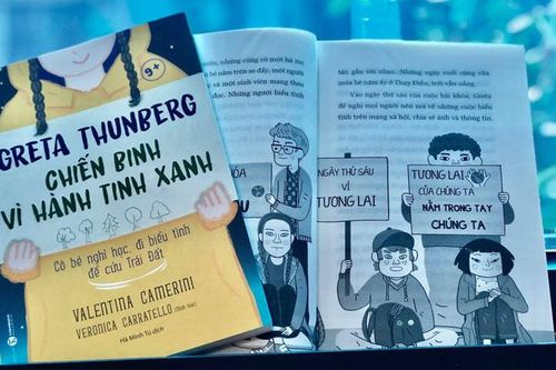 Ra mắt sách về 'chiến binh bảo vệ hành tinh xanh' Greta Thunberg