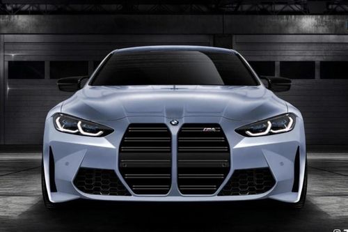 BMW M4 2021 lộ diện - lưới tản nhiệt vẫn là điểm nhấn