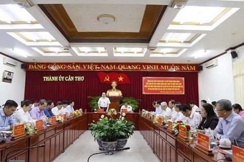 Ban Bí thư kiểm tra việc thực hiện Chỉ thị 35 tại Cần Thơ