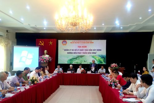 Tăng cường các biện pháp xử lý chất thải rắn xây dựng