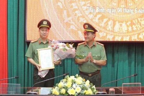 Giám đốc Công an tỉnh Thái Bình được thăng hàm Đại tá