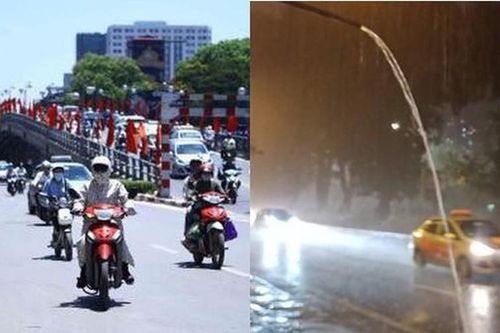 Nắng nóng khả năng kéo dài nhiều ngày, chiều tối và đêm mưa giông ở miền Bắc