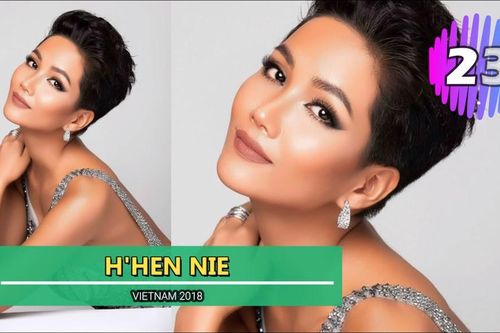 H'Hen Niê lọt top 50 Hoa hậu Hoàn vũ đẹp nhất thập kỷ