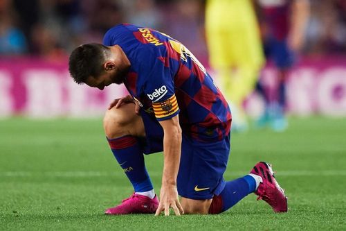Messi tái phát chấn thương, nguy cơ lỡ trận gặp Real Mallorca