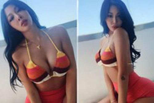 Nữ rapper 'hở bạo' nhất xứ Hàn tung ảnh bikini 'thiêu đốt' mùa Hè