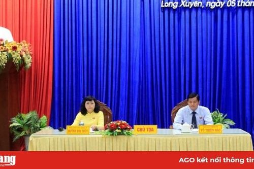 HĐND TP. Long Xuyên tổ chức kỳ họp lần thứ 14 (bất thường)
