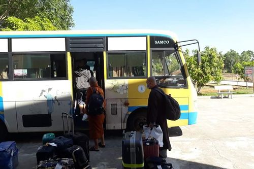 53 Tăng Ni về từ Myanmar đã hoàn thành cách ly y tế