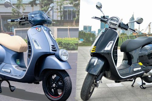 Đắt hơn 50 triệu, Vespa Sei Giorni II có gì hơn GTS Super Tech 300?