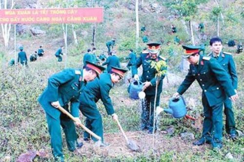 Cuộc thi viết về bảo vệ môi trường trong quân đội