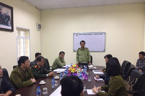 QLTT Hà Nội: Thực hiện tiêu hủy tang vật vi phạm hành chính