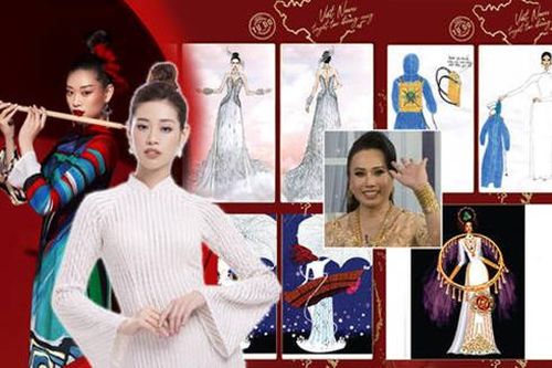 Những trang phục dân tộc 'siêu độc' dành cho Khánh Vân tại Miss Universe 2020