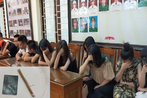 Tổ chức sinh nhật bằng ma túy, 14 đối tượng bị bắt giữ